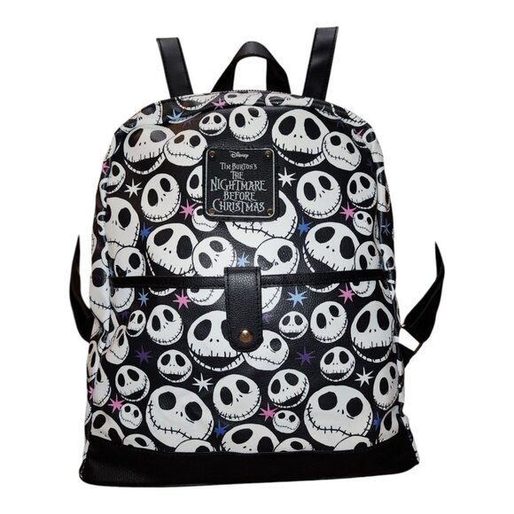 NWT Nightmare Before Christmas Backpack Handbag Jack Skellington Black Pink Blue main image 8